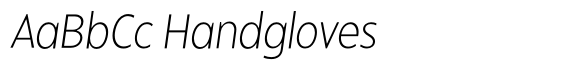 Balgin Extra Light Sm Condensed Italic image