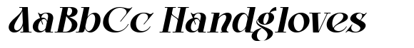 Glamour Avegato Bold Italic image
