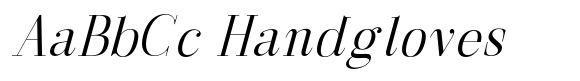 Gathena Serif Italic Light image