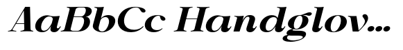 Shiffont Serif Extra Bold Expanded Italic image