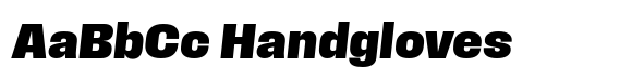 Field Gothic Standard Field Gothic No. 66 XBold Italic image