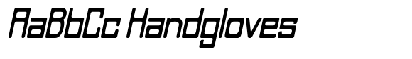 Regglid Sans Black Slanted Condensed image