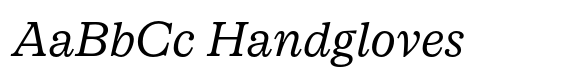 SFT Schrifted Serif Text Italic image