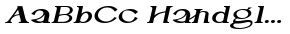 Calvoire Bold Extra Expanded Italic image