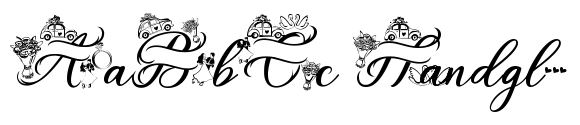 Wedding Romantic Monogram Regular image