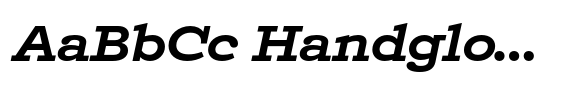 Cuptcha Expanded ExtraBold Italic image
