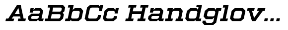 Hattrick Serif Italic Regular Wide image