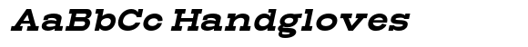 Aristone Slab Bold Ultra Expanded Italic image