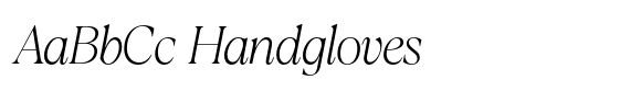 Callisen Thin Italic image