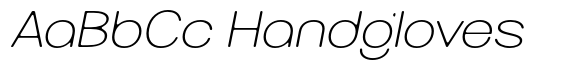 Obigart Soft Thin Expanded Italic image