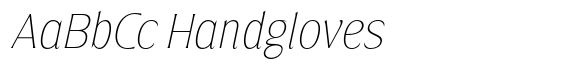 Nunda Dela Thin Italic image