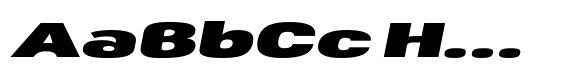 Kulutu Alt Extra Bold UltraWide Italic image