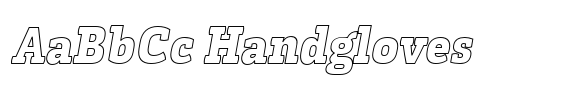Kibtah Outline Italic image