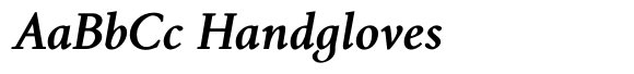 Aragon ST Bold Italic image