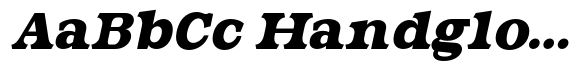 Vellmique Black Expanded Italic image