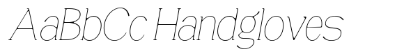 Magres Soft Thin Italic image