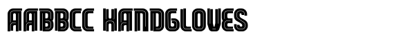 Leverkusen Inline Sharp III font sample