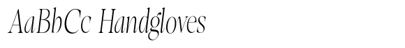 Gustian Thin Condensed Italic image