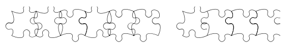 TessiePuzzlePieces Outline image
