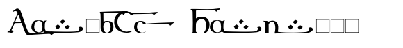 Edward's Uncial 1904 Italic image