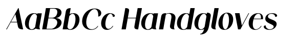 Midland Luxury Black Italic image
