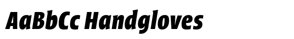 Picador Sans Extra Bold Italic image