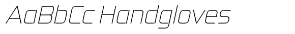 FX Ambasans Thin Italic image