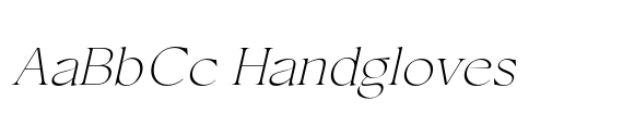 Conso Serif Thin Italic image