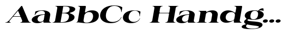 Audie Serif Audie Soft ExtraExpanded Italic image