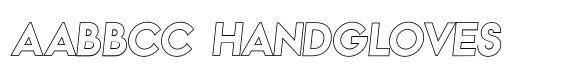 Vivexa Italic Outline Bold image