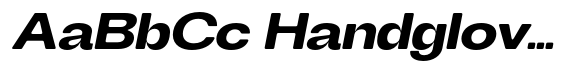 Degitan Soft Bold Expanded Italic image