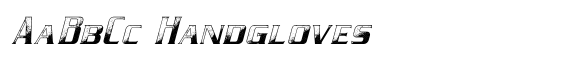 Power GYM Italic Texture font sample