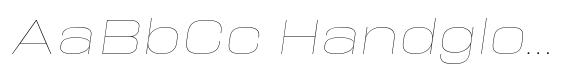 HD Corbit Expanded Thin Italic image