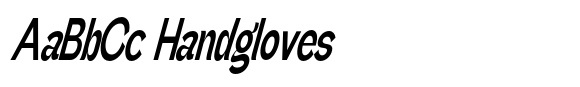 Gathia Sans  Condensed Slant Bold image