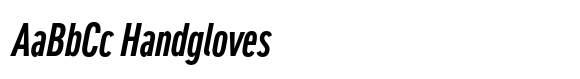 DIN 2014 Condensed Demi Italic image