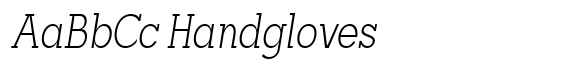 Mirk Slab Condensed Italic image