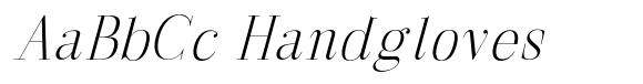 Gathena Serif Italic Thin image