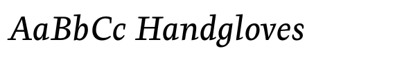 Pepone Italic image