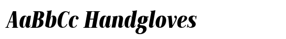 Millard Condensed Bold Italic image