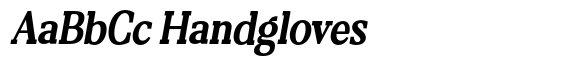 Boldrion Medium Semi Condensed Slanted image
