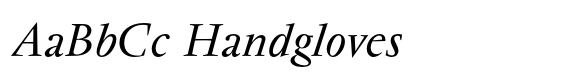 Vendome Pro Regular Italic image