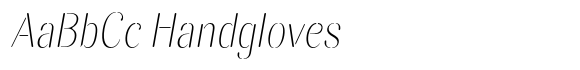 Akisan Round Thin Condensed Slant image