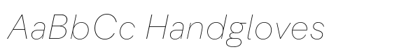 Flink Neue Text Thin Italic image