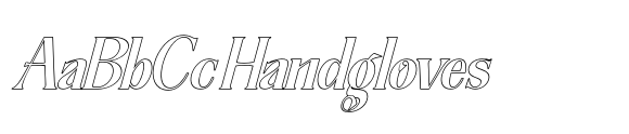 The New Memory  Outline Slant Regular image