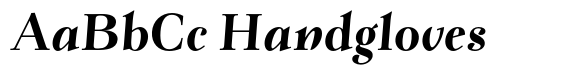 Verger Bold Italic image