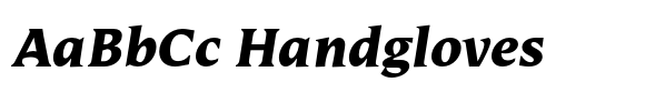 Mestiza Text Black Italic image