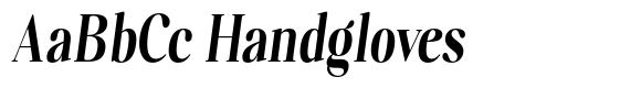 Polisha Reynold Soft Extra Bold Italic Condensed image