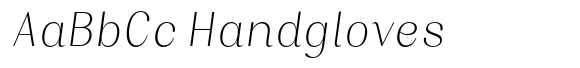 Juligraf Sans Extra Light Condensed Italic image