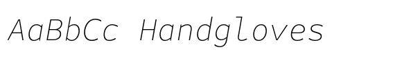 FF Attribute Mono Thin Italic image