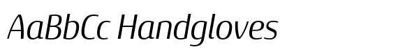 Sancoale Gothic Norm Regular Italic image
